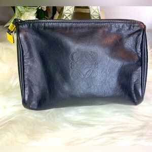 LOEWE Anagram Pouch Leather Bag